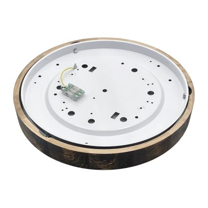 Brilagi - Stropné svietidlo CARVALHO SMOKEY 3xE27/15W/230V, dub, priemer 47,5 cm