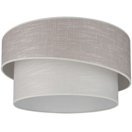 Brilagi - Stropné svietidlo DOVER SHINE 1xE27/15W/230V pr. 50 cm šedá/krémová