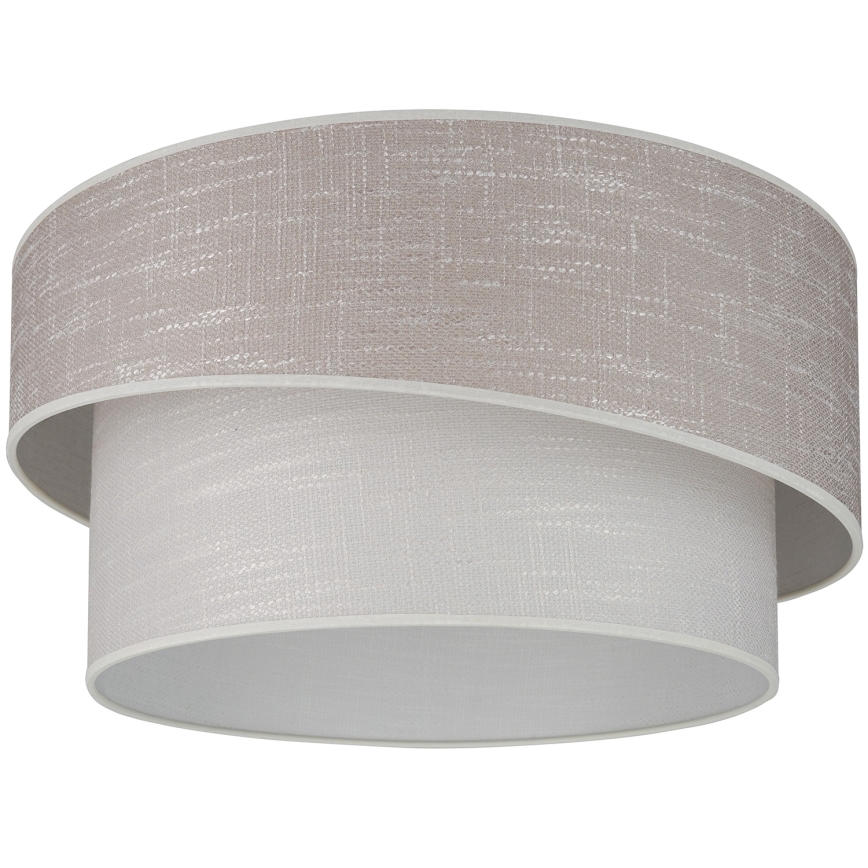 Brilagi - Stropné svietidlo DOVER SHINE 1xE27/15W/230V pr. 50 cm šedá/krémová