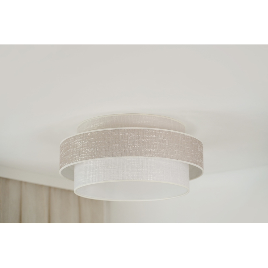 Brilagi - Stropné svietidlo DOVER SPACE LED/12W/230V pr. 50 cm 3000K/4000K/6400K šedá/krémová