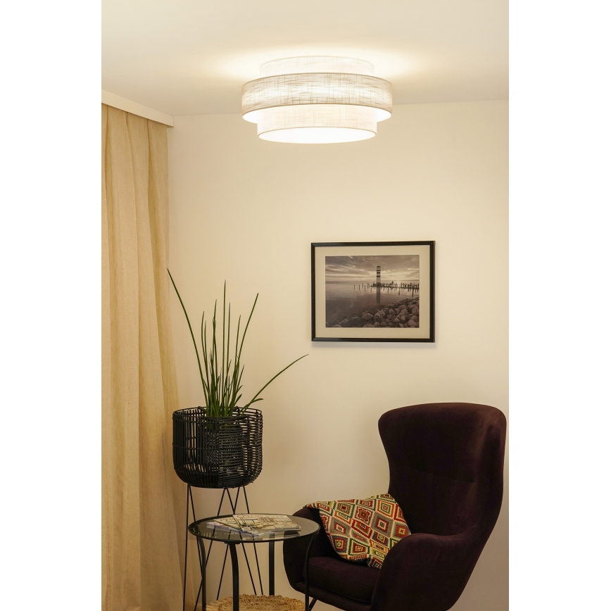 Brilagi - Stropné svietidlo DOVER SPACE LED/12W/230V pr. 50 cm 3000K/4000K/6400K šedá/krémová