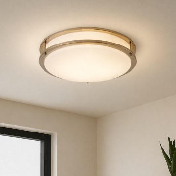 Brilagi - Stropné svietidlo ELARO 4xE27/40W/230V priemer 41 cm zlaté