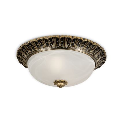 Brilagi - Stropné svietidlo FRESCO 2xE27/40W/230V pr. 30 cm zlaté