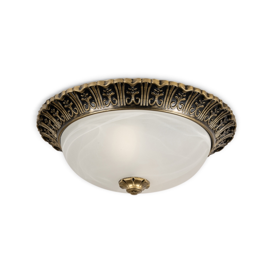 Brilagi - Stropné svietidlo FRESCO 2xE27/40W/230V pr. 30 cm zlaté