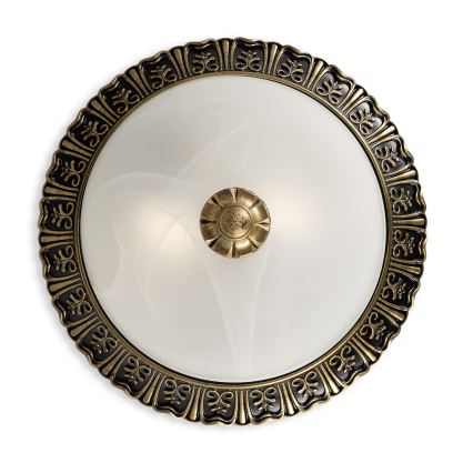 Brilagi - Stropné svietidlo FRESCO 2xE27/40W/230V pr. 30 cm zlaté