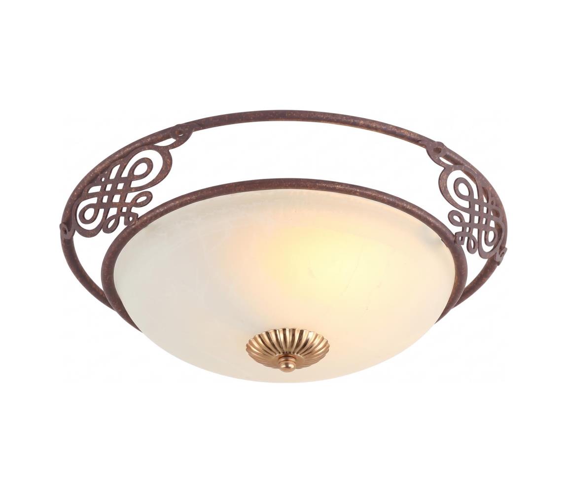 Brilagi - Stropné svietidlo FRESCO 2xE27/40W/230V pr. 43 cm hnedé BRSX86712-2C