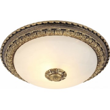 Brilagi - Stropné svietidlo FRESCO 2xE27/40W/230V, priemer 30 cm, mosadz