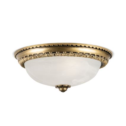 BRILAGI - Stropné svietidlo FRESCO 2xE27/40W/230V, priemer 30 cm, mosadz