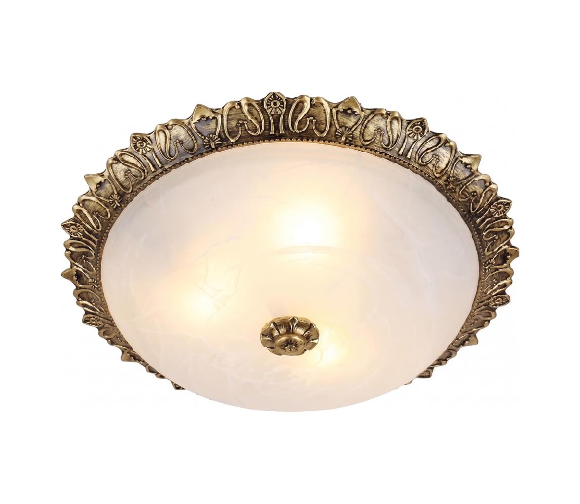 Brilagi - Stropné svietidlo FRESCO 2xE27/40W/230V priemer 30 cm mosadzné BRSX6092/2C/M