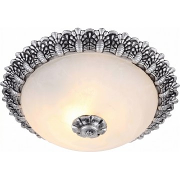 Brilagi - Stropné svietidlo FRESCO 2xE27/40W/230V priemer 30 cm strieborné