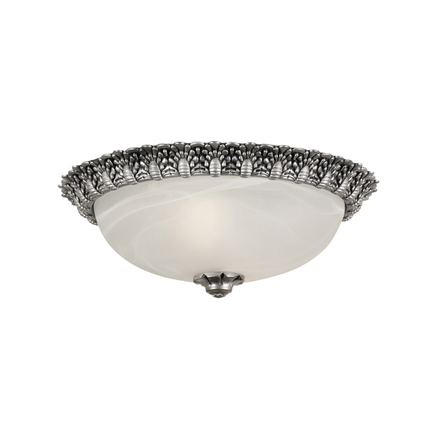 Brilagi - Stropné svietidlo FRESCO 2xE27/40W/230V priemer 30 cm strieborné