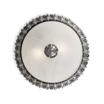Brilagi - Stropné svietidlo FRESCO 2xE27/40W/230V priemer 30 cm strieborné