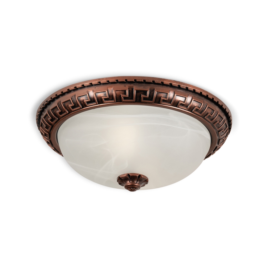 BRILAGI - Stropné svietidlo FRESCO 2xE27/40W/230V Ø 30 cm medené