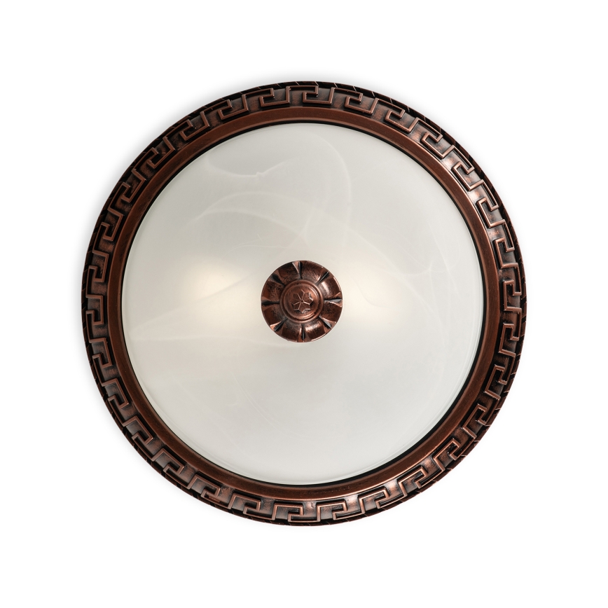 BRILAGI - Stropné svietidlo FRESCO 2xE27/40W/230V Ø 30 cm medené
