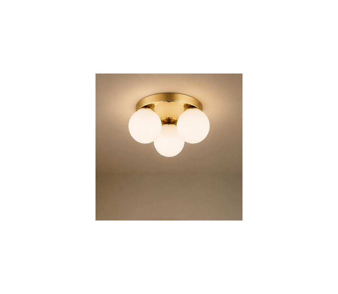 Brilagi - Stropné svietidlo MILO 3xE27/60W/230V priemer 35 cm zlaté 62-009B