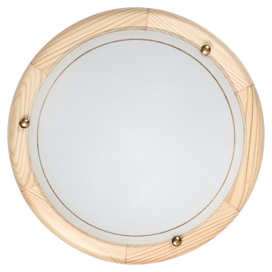 Brilagi - Stropné svietidlo ORBIS 1xE27/60W/230V, priemer 30 cm, borovica