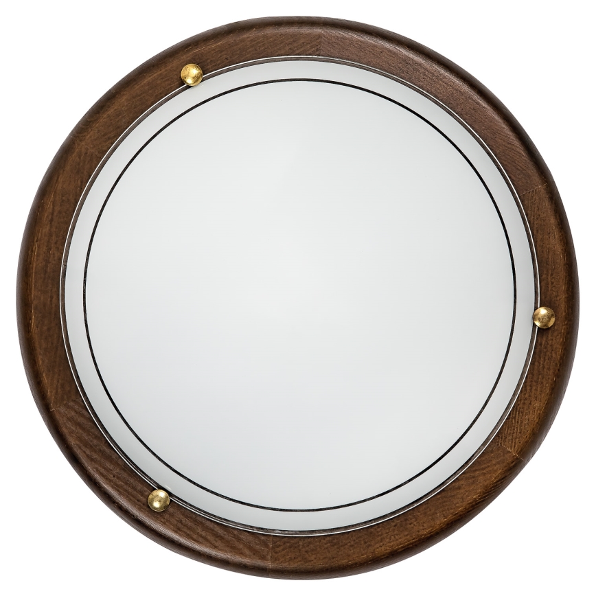 Brilagi - Stropné svietidlo ORBIS 1xE27/60W/230V, priemer 30 cm, borovica