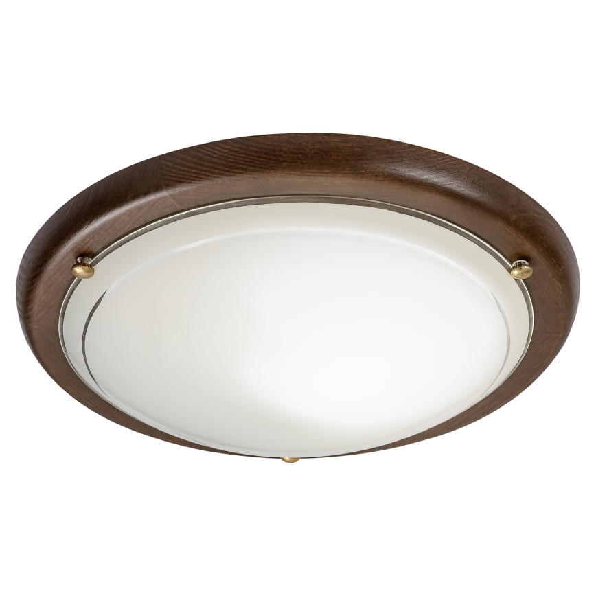 Brilagi - Stropné svietidlo ORBIS 1xE27/60W/230V, priemer 30 cm, borovica