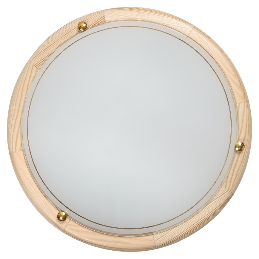 Brilagi - Stropné svietidlo ORBIS 2xE27/60W/230V pr. 38 cm borovica