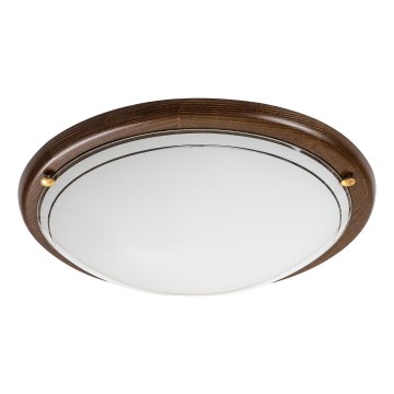 Brilagi - Stropné svietidlo ORBIS 2xE27/60W/230V pr. 38 cm borovica