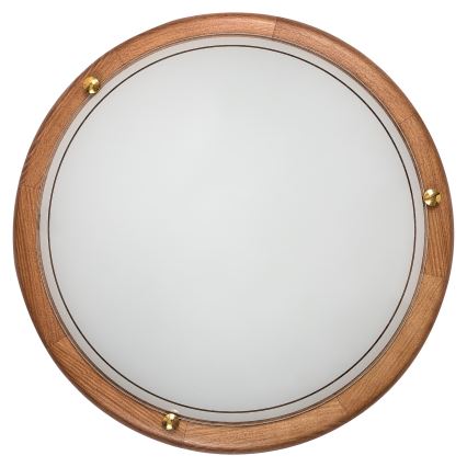 Brilagi - Stropné svietidlo ORBIS 2xE27/60W/230V priemer 38 cm borovica