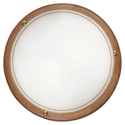 Brilagi - Stropné svietidlo ORBIS 2xE27/60W/230V priemer 38 cm borovica