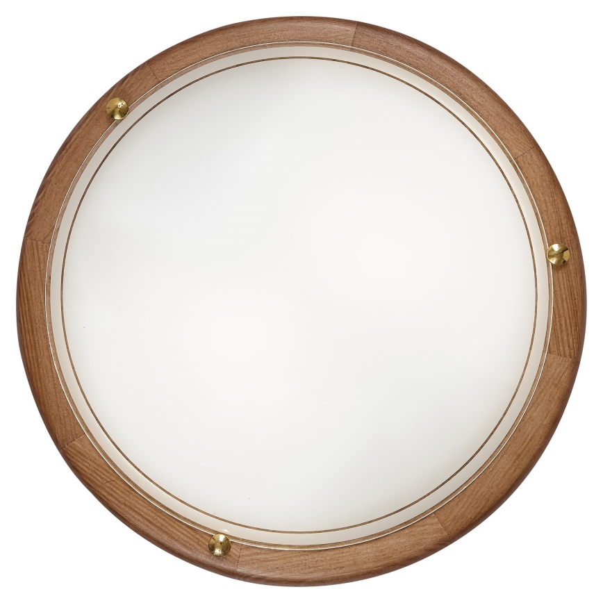 Brilagi - Stropné svietidlo ORBIS 2xE27/60W/230V priemer 38 cm borovica