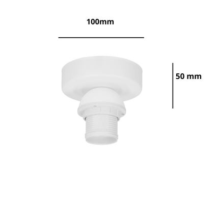 Brilagi - Stropné svietidlo PARTY 1xE27/60W/230V pr. 10 cm biela