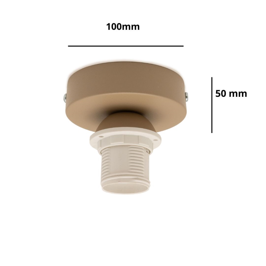 Brilagi - Stropné svietidlo PARTY 1xE27/60W/230V priemer 10 cm béžové