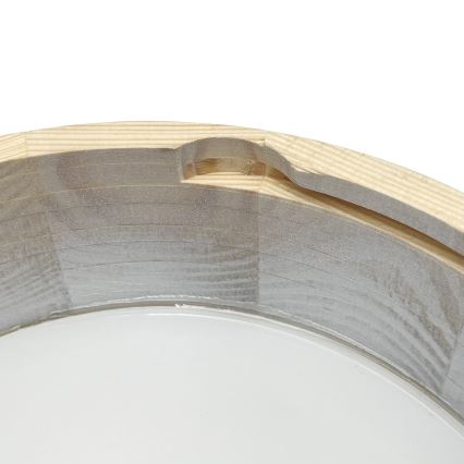 Brilagi - Stropné svietidlo PINO 1xE27/15W/230V borovica/strieborná pr. 27,5 cm