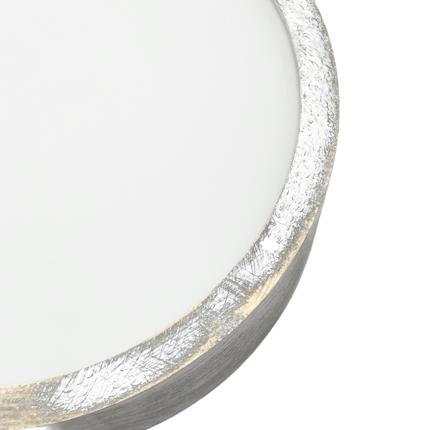 Brilagi - Stropné svietidlo PINO 1xE27/15W/230V borovica/strieborná pr. 27,5 cm