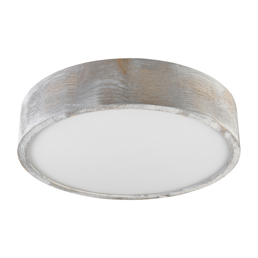 Brilagi - Stropné svietidlo PINO 2xE27/15W/230V borovicové/strieborné priemer 37,5 cm