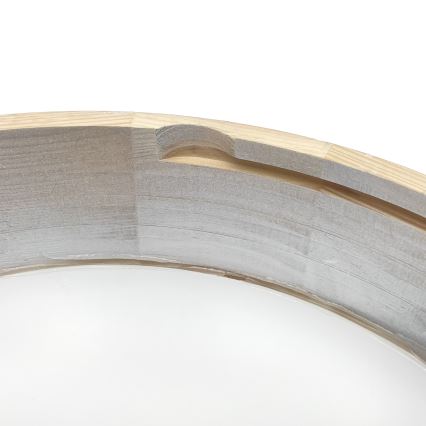 Brilagi - Stropné svietidlo PINO 2xE27/15W/230V borovicové/strieborné priemer 37,5 cm