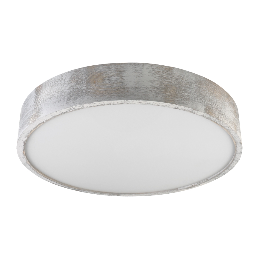 Brilagi - Stropné svietidlo PINO 3xE27/15W/230V borovicové/strieborné pr. 47,5 cm