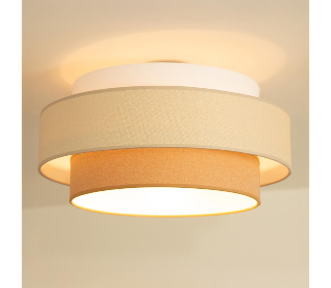 Brilagi - Stropné svietidlo RESNA 1xE27/60W/230V pr. 40 cm krémová/béžová H0394