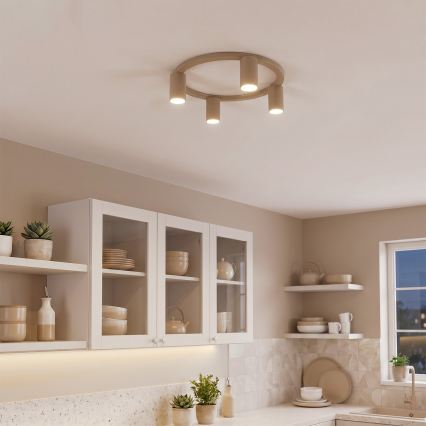 Brilagi - Stropné svietidlo SELE 4xGU10/30W/230V béžové
