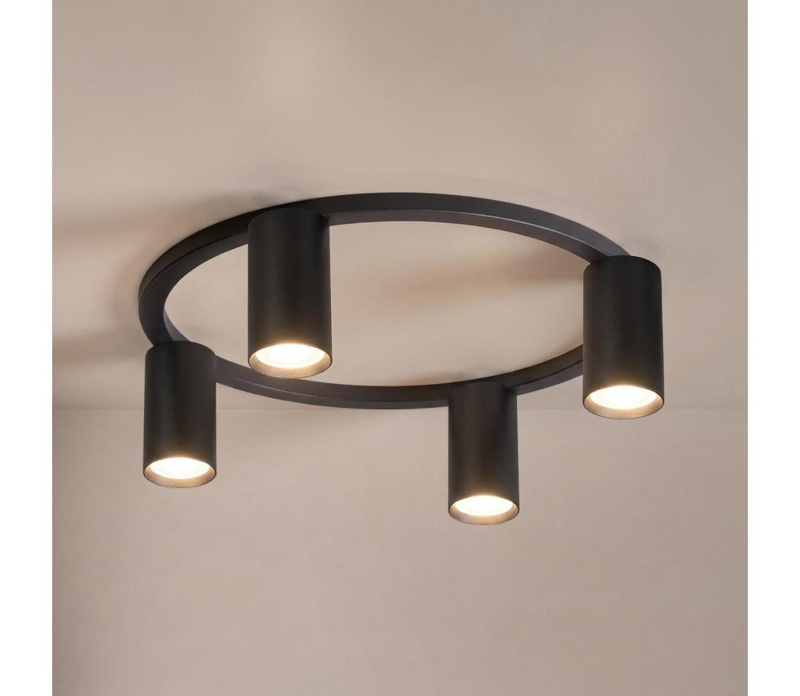 Brilagi - Stropné svietidlo SELE 4xGU10/30W/230V čierne WO-SELEP-C04-BLK-OEM