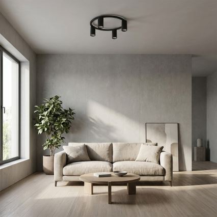 Brilagi - Stropné svietidlo SELE 4xGU10/30W/230V čierne