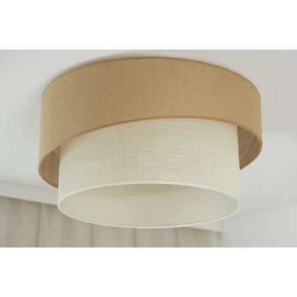 Brilagi - Stropné svietidlo SHINE 1xE27/15W/230V pr. 50 cm béžová/krémová