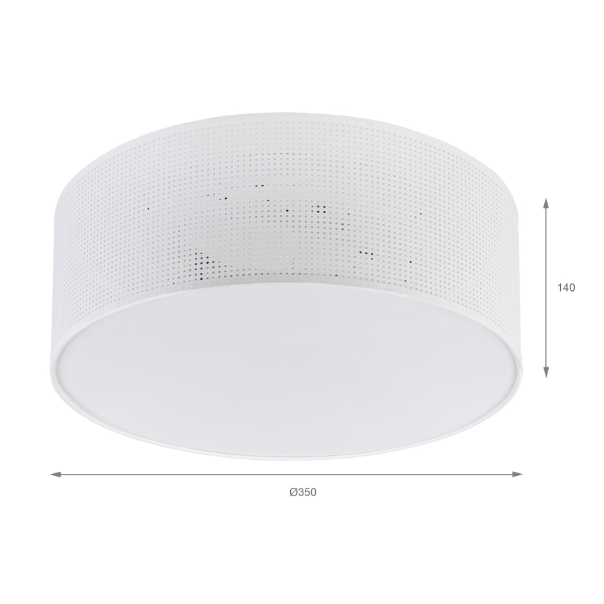 Brilagi - Stropné svietidlo SIRIJA MODERN 2xE27/60W/230V pr. 35 cm biela