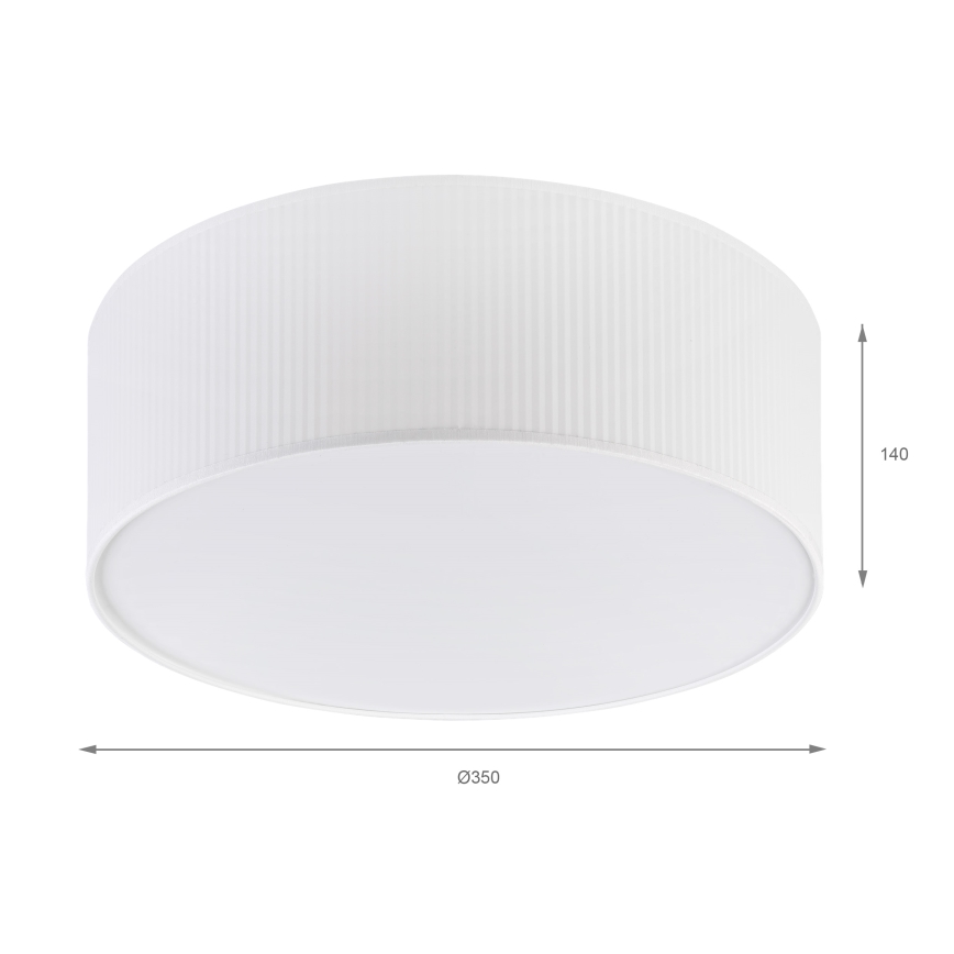 Brilagi - Stropné svietidlo SIRIJA MODERN 2xE27/60W/230V pr. 35 cm biele