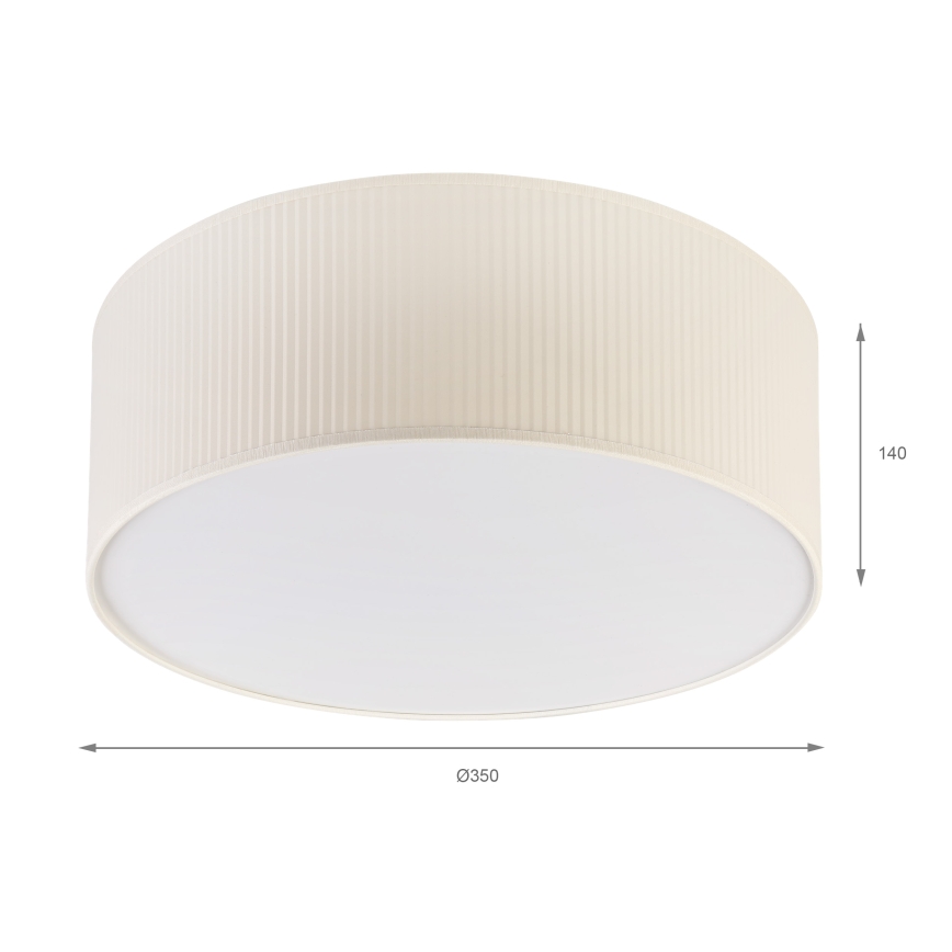 Brilagi - Stropné svietidlo SIRIJA MODERN 2xE27/60W/230V pr. 35 cm krémová