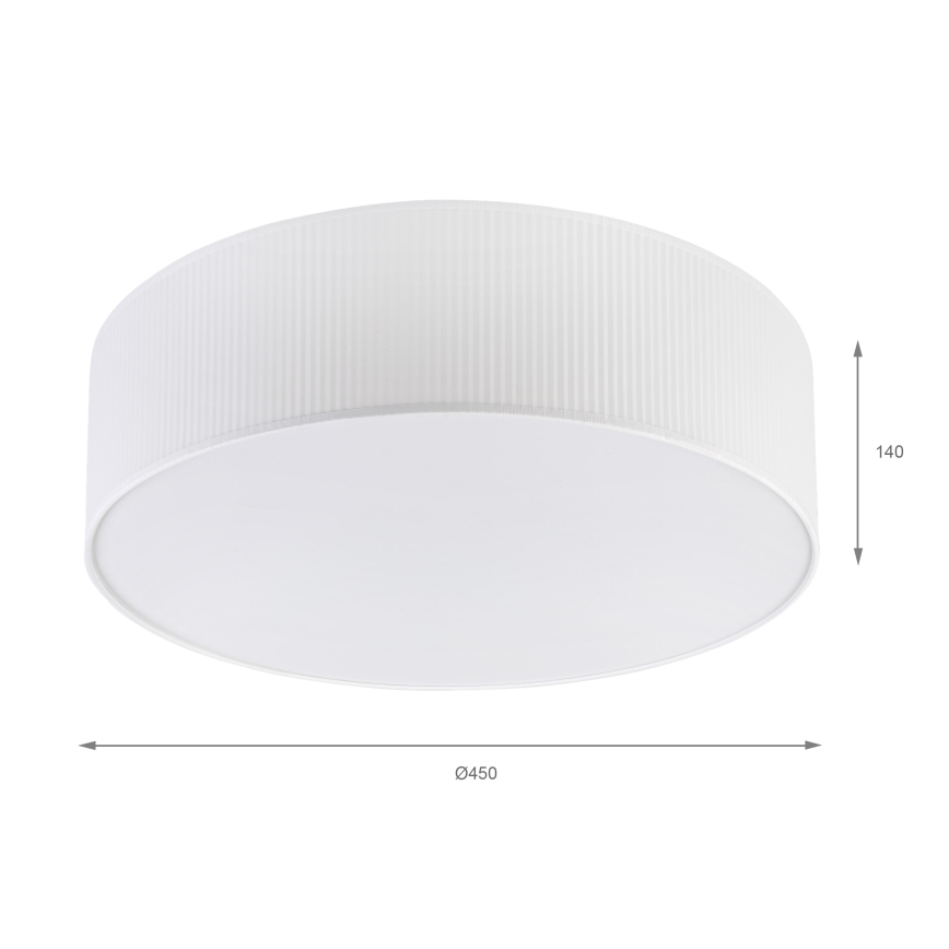Brilagi - Stropné svietidlo SIRIJA MODERN 4xE27/60W/230V pr. 45 cm biela