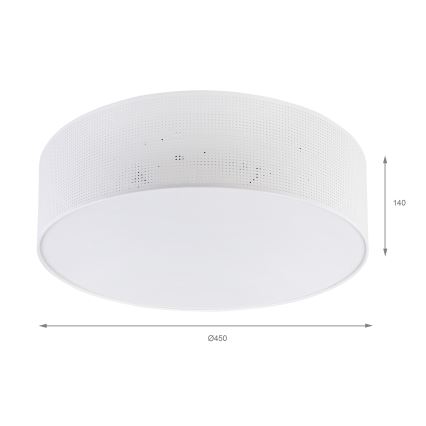 Brilagi - Stropné svietidlo SIRIJA MODERN 4xE27/60W/230V priemer 45 cm biela