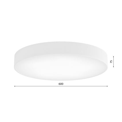 Brilagi - Stropné svietidlo so senzorom CLARE 5xE27/40W/230V pr. 60 cm biele