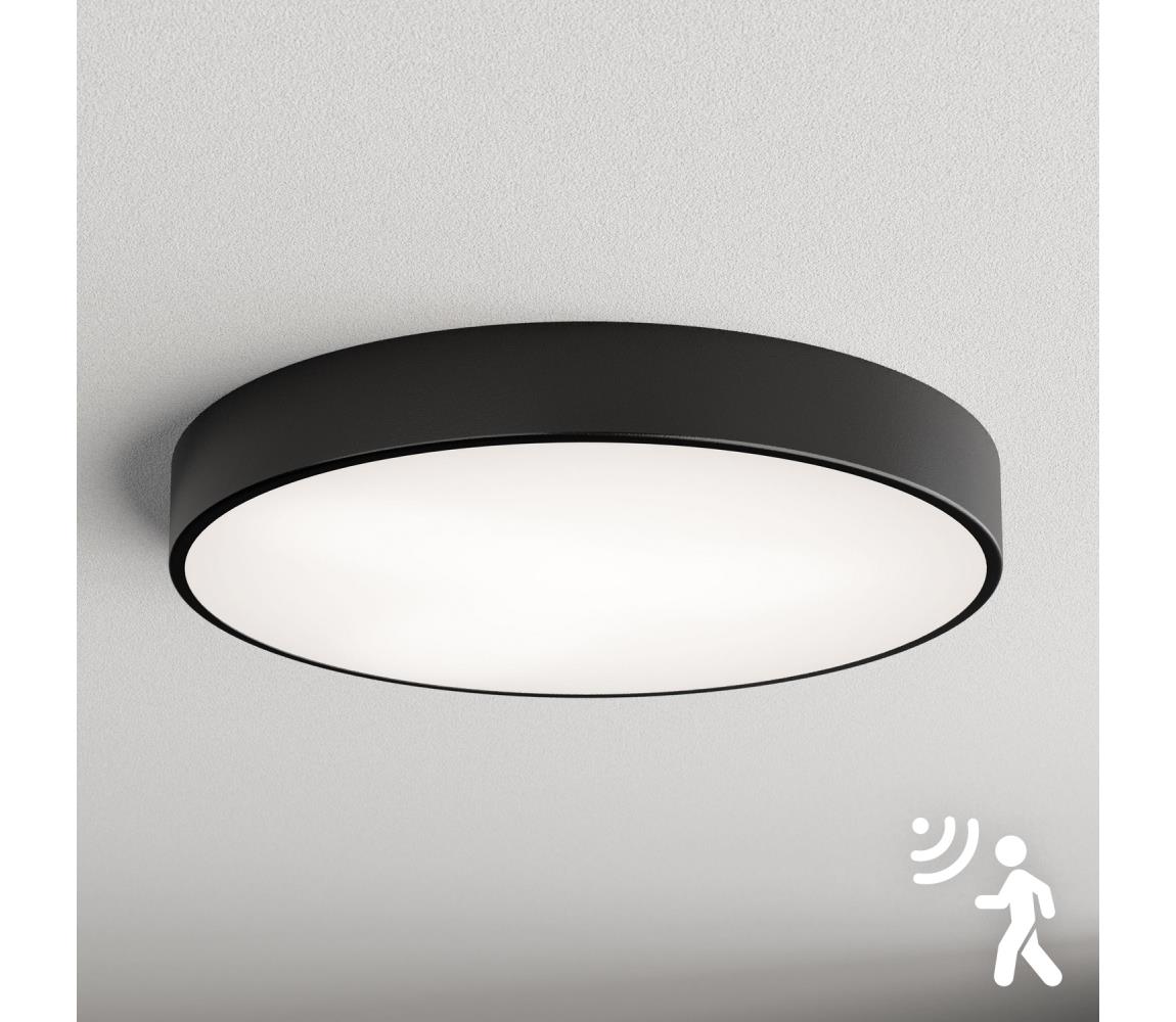 Brilagi - Stropné svietidlo so senzorom CLARE 5xE27/40W/230V priemer 60 cm čierne 8590828003748