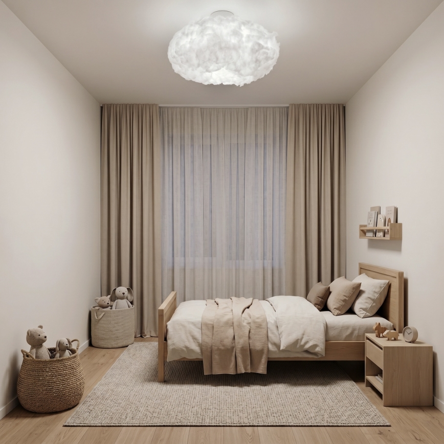Brilagi - Stropné svietidlo SOLEAIR 2xE27/40W/230V, priemer 60 cm, biele