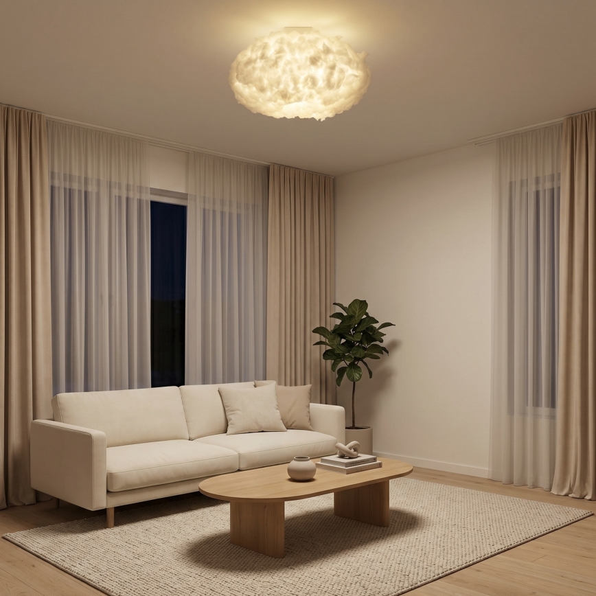 Brilagi - Stropné svietidlo SOLEAIR 2xE27/40W/230V, priemer 60 cm, biele