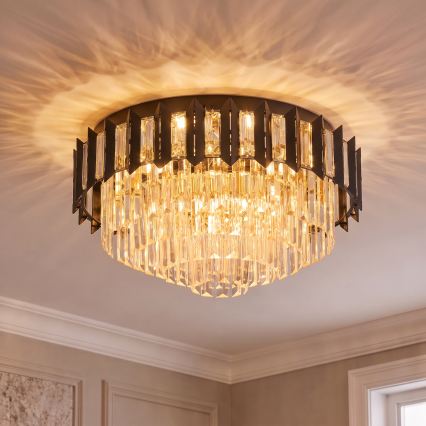 BRILAGI - Stropné svietidlo SPECTRA 5xE14/40W/230V, priemer 48 cm, čierne
