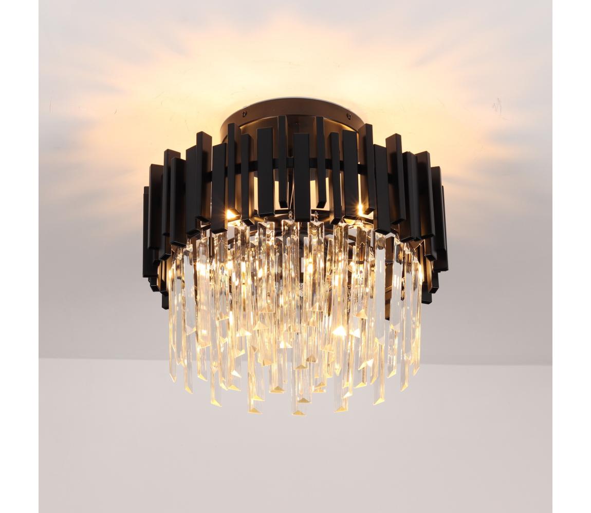 Brilagi - Stropné svietidlo VERVE 4xE14/40W/230V pr. 40 cm čierne BRSL21014B